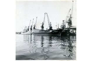 Калининградский порт. Фотография 1960-1970-х гг. из собрания Музея морского флота